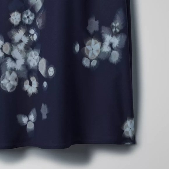 Halter Midi Printed Slip Dress | Babaton, Aritzia - Picture 8 of 9